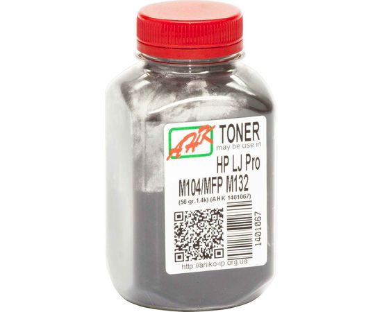 Купить Тонер АНК для HP Pro M102/132 бутль 50г Black (1401067) по лучшей цене