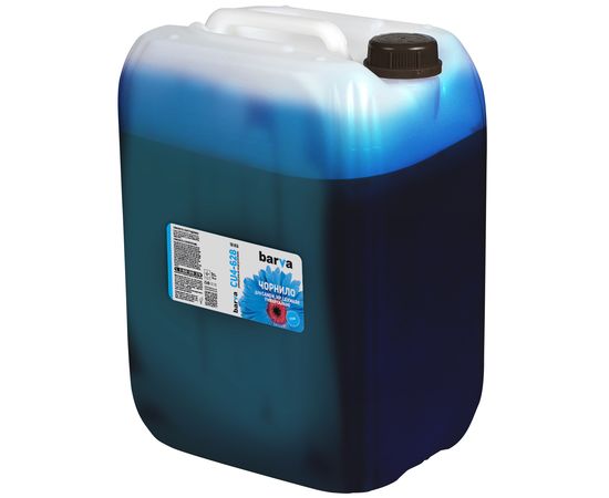 Купить Чернила Canon/HP/Lexmark универсальные №4 18 кг, водорастворимые, голубые Barva (CU4-628) по лучшей цене