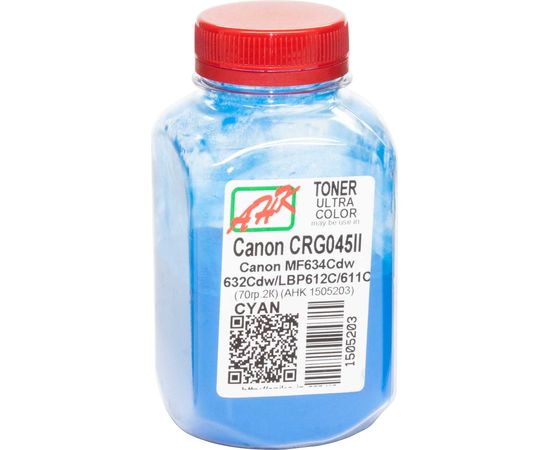 Купить Тонер АНК для Canon MF610/630 бутль 70г Cyan (1505203) по лучшей цене