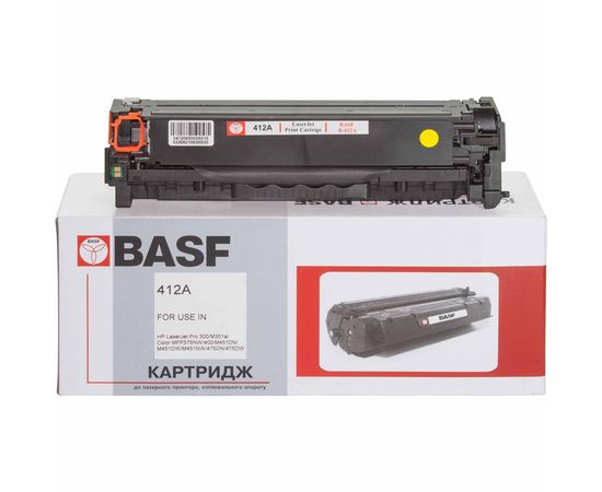 Купить Картридж тонерный BASF для HP CLJ M351a/M475dw аналог CE412A Yellow (BASF-KT-CE412A) по лучшей цене