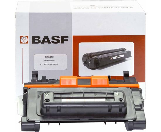 Купить Картридж тонерный BASF для HP LJ Enterprise M4555 аналог CE390X Black (BASF-KT-CE390X) по лучшей цене