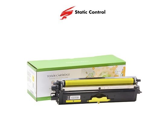 Купить картридж Brother TN-230Y Static Control 1.4k yellow по лучшей цене