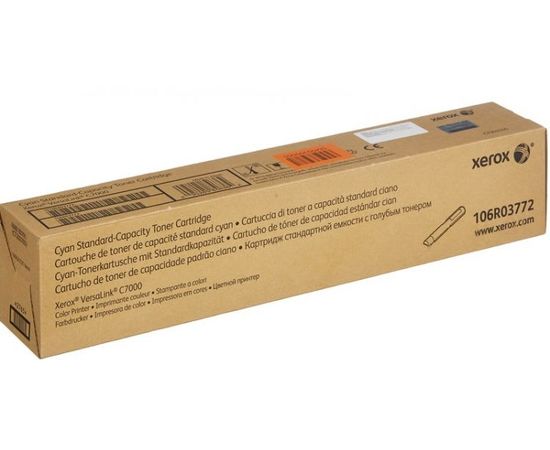 Купить Картридж тонерный Xerox для VersaLink C7000 3300 копий Cyan (106R03772) по лучшей цене