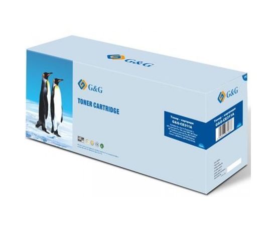 Купить Картридж совместимый HP 126A (CE311A) голубой G&G (G&G-CE311A) по лучшей цене