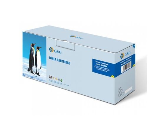 Купить Тонер-картридж совместимый HP 130A (CF352A) желтый G&G (G&G-CF352A) по лучшей цене