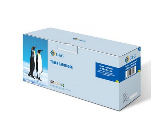 Купить Картридж совместимый HP 410A (CF412A) желтый G&G (G&G-CF412A) по лучшей цене