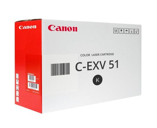 Купить Туба с тонером Canon C-EXV51 для iRC5535/5550i/5560i 69000 копий Black (0481C002) по лучшей цене