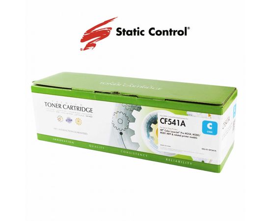 Купить картридж HP CLJP CF541A (203A) Static Control 1.3k cyan по лучшей цене