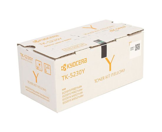Купить Туба с тонером KYOCERA TK-5230Y для M5521/P5021 2200 копий Yellow (1T02R9ANL0) по лучшей цене