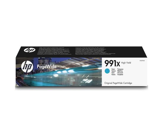 Купить Картридж HP для PageWide Pro 772/777/750 , HP 991X Cyan (M0J90AE) повышенной емкости по лучшей цене