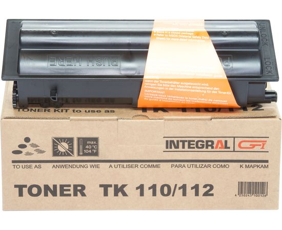 Купить Туба с тонером Integral для Kyocera Mita FS-720/820/920/1016 аналог TK-110 Black (12100023) по лучшей цене