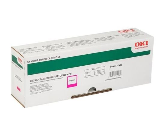 Купить Тонер-картридж OKI C5250/5450/5510MFP/5540 Magenta (42127493) по лучшей цене