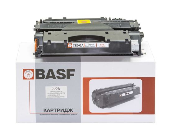 Купить Картридж тонерный BASF для HP LJ P2035/P2055 аналог CE505A Black (BASF-KT-CE505A) по лучшей цене