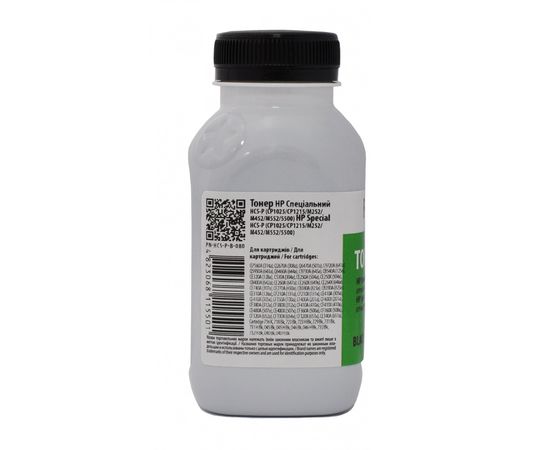 Купить Тонер HP специальный HCS-P флакон, 80 г, черный Patron (PN-HCS-P-B-080) по лучшей цене