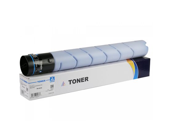 Купить Тонер Konica Minolta Bizhub C224, TN-321C туба, 514г, голубой CET (CET7263) по лучшей цене