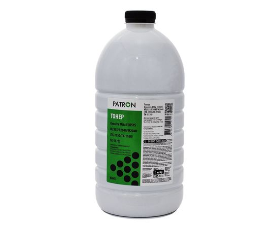 Купить Тонер Kyocera Mita Ecosys M2135/P2040/M2040 флакон, 1 кг Patron (PN-KM2135-1) по лучшей цене