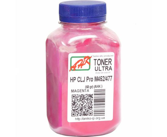Купить Тонер АНК для HP CLJ Pro M452/477 бутль 60г Magenta (3202782) по лучшей цене
