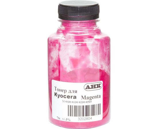 Купить Тонер АНК для Kyocera Mita ECOSYS M6030/M6130/M6230/M6530 бутль 70г Magenta (3202804) по лучшей цене