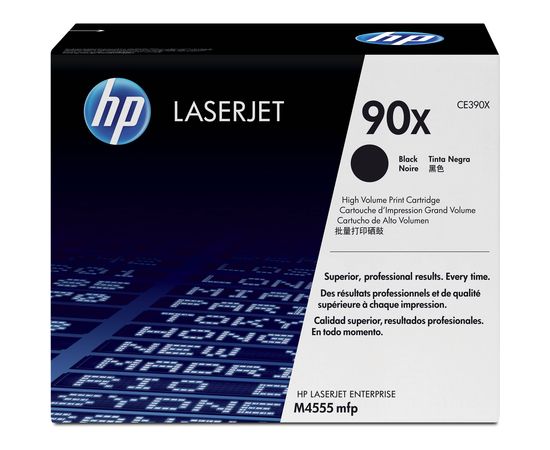 Купить Картридж тонерный HP 90X для LJ Enterprise M4555 24000 копий Black (CE390X) повышенной емкости по лучшей цене