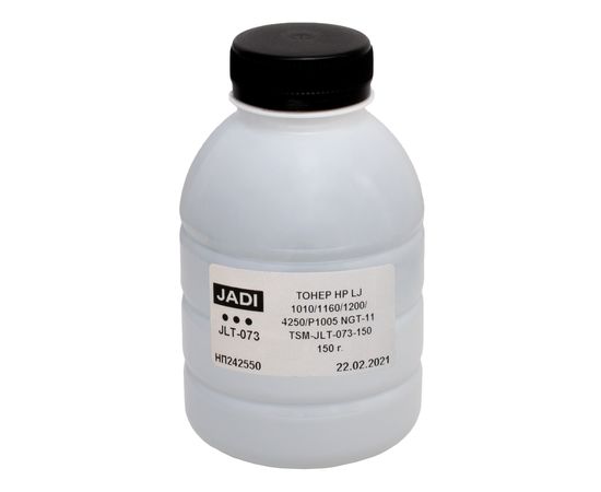 Купить Тонер HP LaserJet P1005/1010 флакон, 150 г Jadi (TSM-JLT-073-150) по лучшей цене