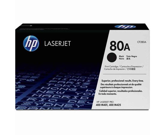 Купить Картридж тонерный HP 80A для LJ M425dn/M425dw/M401 2700 копий Black (CF280A) по лучшей цене