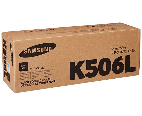 Купить Картридж тонерный Samsung K506L для CLP-680/CLX-6260 6000 копий Black (SU173A) по лучшей цене