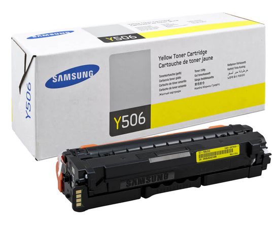 Купить Картридж тонерный Samsung Y506L для CLP-680/CLX-6260 3500 копий Yellow (SU517A) по лучшей цене