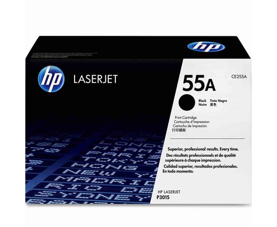 Купить Картридж тонерный HP 55A для LJ P3015 6000 копий Black (CE255A) по лучшей цене