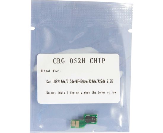 Купить Чип WWM для Canon 052H LBP212dw/215x/MF421dw/428/429 ( 9000 копий) Black (JYD-Can052H) по лучшей цене