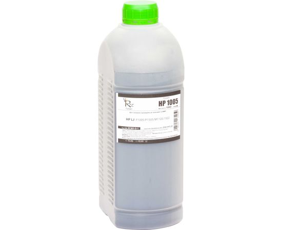 Купить Тонер RC для HP LJ P1005/P1505/M1120/1522 бутль 1000г Black (RC801-D-1) по лучшей цене