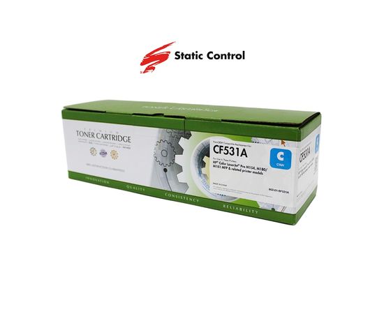 Купить картридж HP CLJ CF531A (205A) Static Control 0.9k cyan по лучшей цене