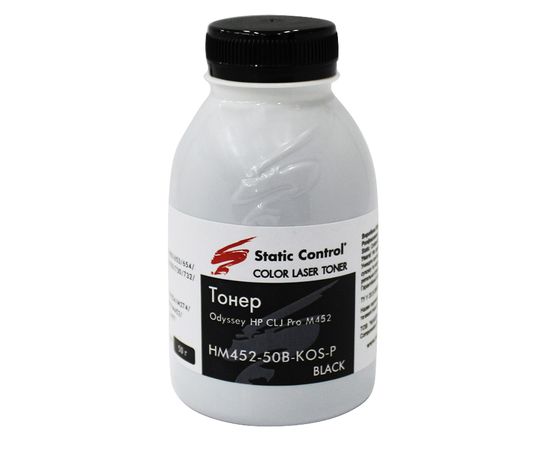 Купить тонер Odyssey HP CLJ Pro M452 50 г black (фасованный) Static Control по лучшей цене