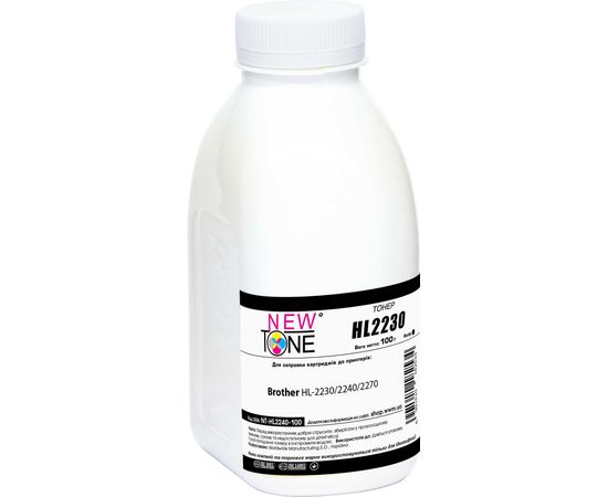 Купить Тонер NewTone для Brother HL-2230/2240/2270 бутль 100г Black (NT-HL2240-100) по лучшей цене