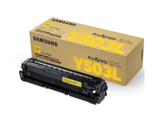 Купить Картридж тонерный Samsung Y503L для SL-C3010/C3060 5000 копий Yellow (SU493A) по лучшей цене