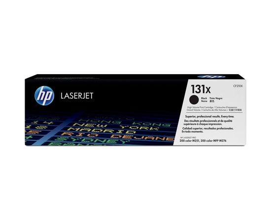 Купить Картридж тонерный HP 131X для HP CLJ M276n/M251n 2400 копий Black (CF210X) по лучшей цене