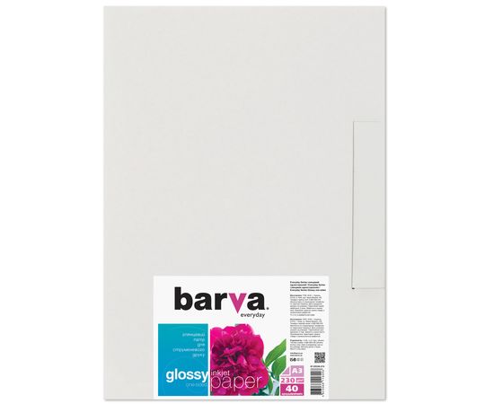 Купить Фотобумага глянцевая 230 г/м2, A3, 40 л Everyday Barva (IP-CE230-274) по лучшей цене