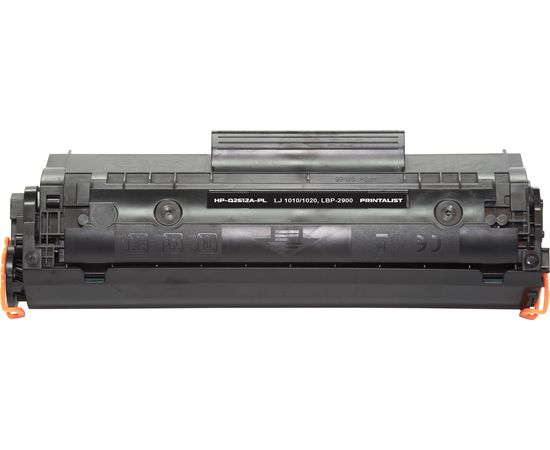 Купить Картридж тонерный PRINTALIST для HP LJ 1010/1020/3015/3050/M1319 аналог Q2612A Black (HP-Q2612A-PL) по лучшей цене