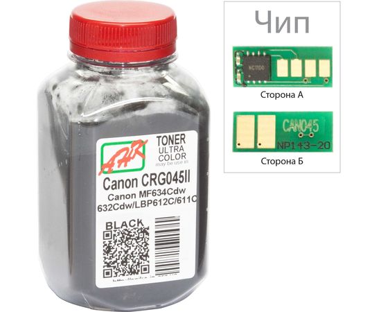 Купить Тонер+чип АНК для Canon MF610/630 ( тонер АНК, чип APEX) бутль 85г 2800 копий Black (3203113) по лучшей цене