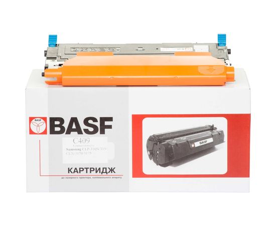 Купить Картридж тонерный BASF для Samsung CLP-310N/315, CLX-3170 аналог CLT-C409 Cyan (BASF-KT-CLTC409S) по лучшей цене