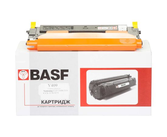 Купить Картридж тонерный BASF для Samsung CLP-310N/315, CLX-3170 аналог CLT-Y409 Yellow (BASF-KT-CLTY409S) по лучшей цене