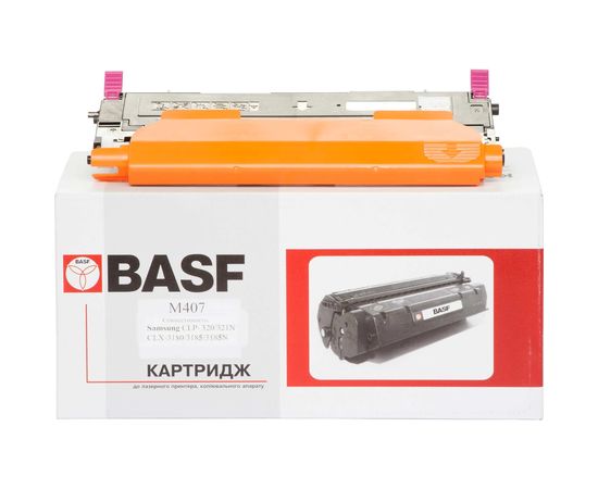 Купить Картридж тонерный BASF для Samsung CLP-320/320N/325/CLX-3185 аналог CLT-M407S Magenta (BASF-KT-CLTM407S) по лучшей цене