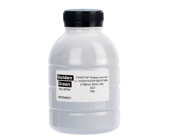 Купить Тонер HP универсальный флакон, 120 г GoldenGreen (TSM-HJ-301H-120) по лучшей цене