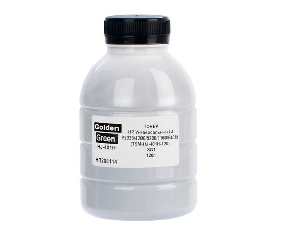 Купить Тонер HP универсальный флакон, 120 г GoldenGreen (TSM-HJ-401H-120) по лучшей цене