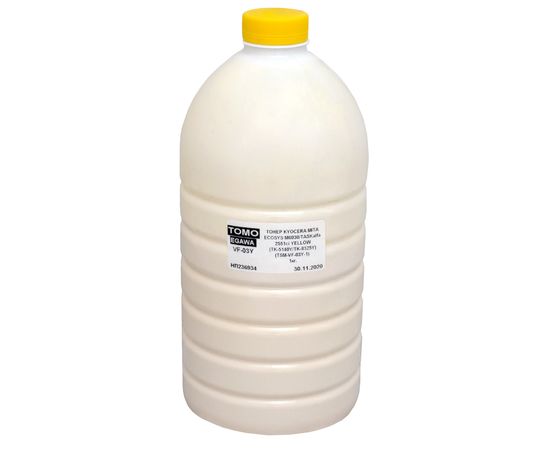 Купить Тонер Kyocera Mita Ecosys M6030 флакон, 1 кг, желтый Tomoegawa (TSM-VF-03Y-1) по лучшей цене