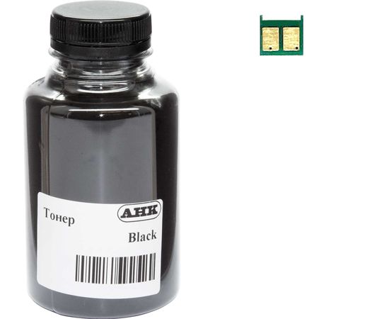 Купить Тонер+чип АНК для Canon i-Sensys MF211/212/216/226 ( тонер АНК, чип АНК) бутль 100г Black (3202907) по лучшей цене