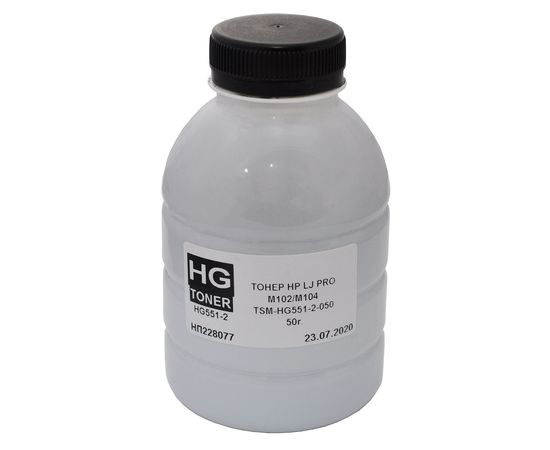 Купить Тонер HP LJ Pro M102 флакон, 50 г HG toner (TSM-HG551-2-050) по лучшей цене