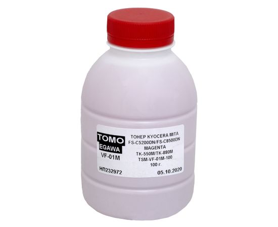 Купить Тонер Kyocera Mita FS-C5200DN флакон, 100 г, пурпурный Tomoegawa (TSM-VF-01M-100) по лучшей цене