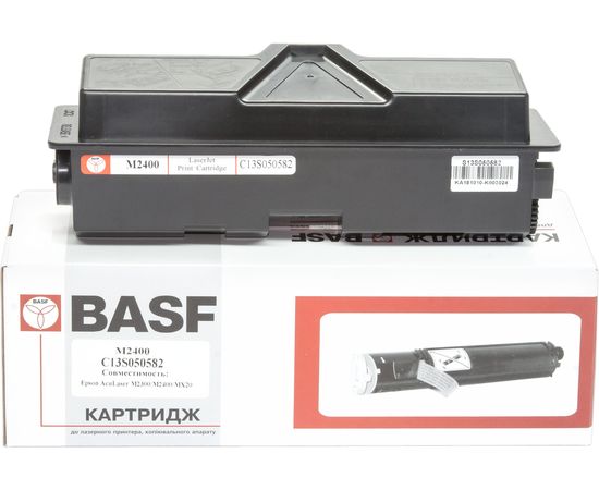 Купить Картридж тонерный BASF для Epson AcuLaser MX20, M2400 аналог C13S050582 Black (BASF-KT-M2400-C13S050582) по лучшей цене