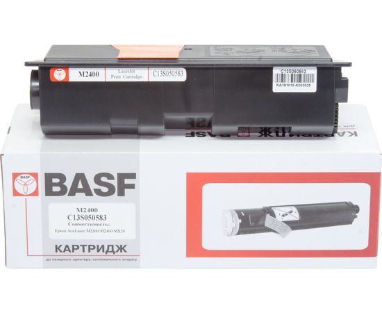 Купить Картридж тонерный BASF для Epson AcuLaser MX20, M2400 аналог C13S050583 Black (BASF-KT-M2400-C13S050583) по лучшей цене