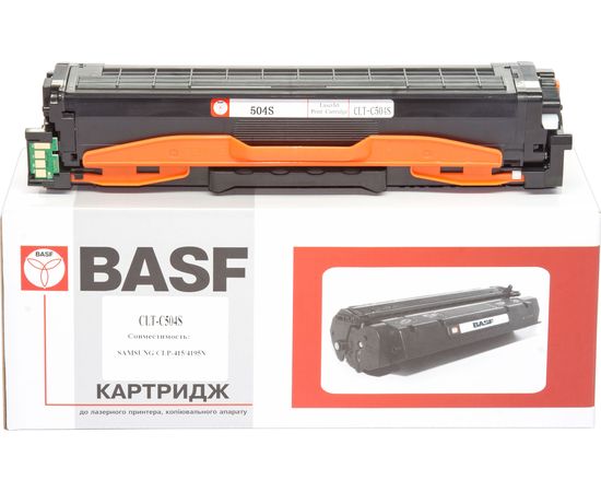 Купить Картридж тонерный BASF для Samsung CLP-415, CLX-4195 аналог CLT-C504S Cyan (BASF-KT-C504S) по лучшей цене